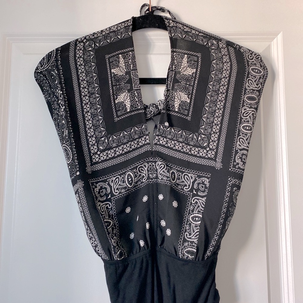 Revolve Superdown Frida Halter Tie Bodysuit